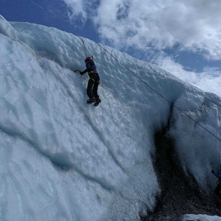 Alaska Southcentral ice climbing