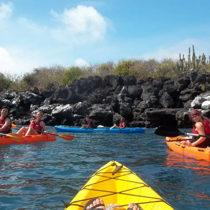 Ecuador Galapagos kayaking