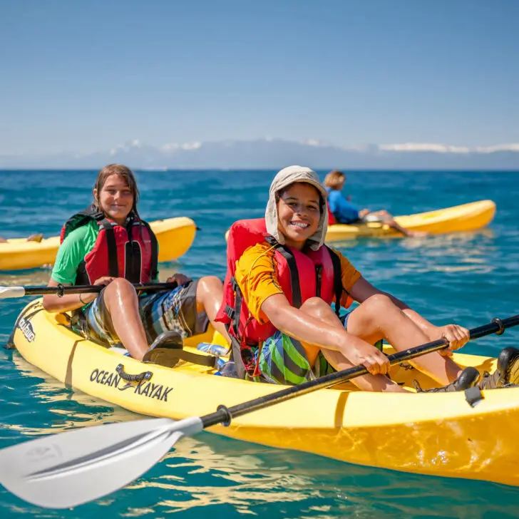 California Discovery kayaking