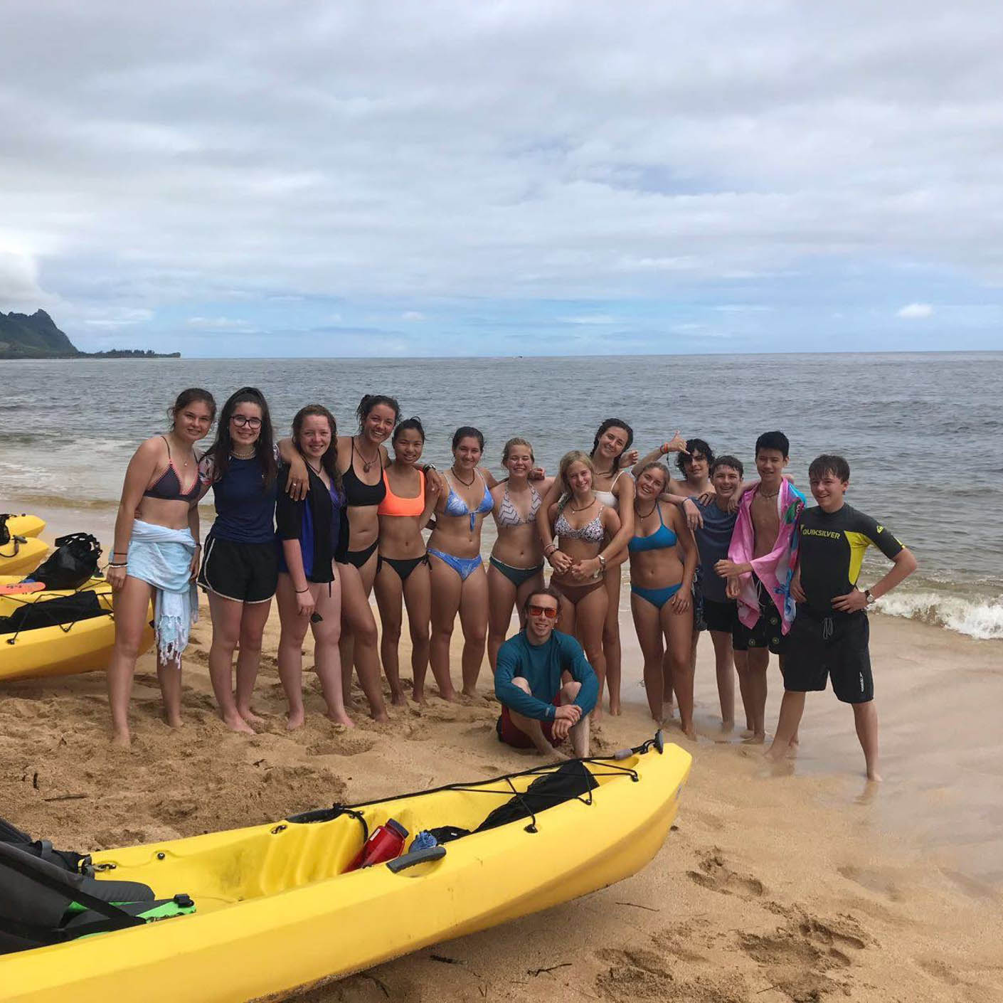 Hawaiian Islands sea kayaking