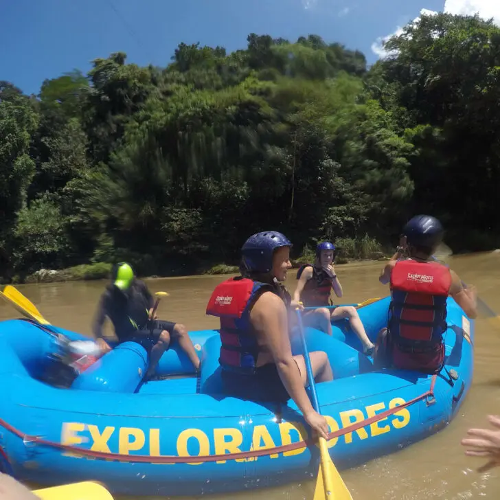 Costa Rica whitewater rafting