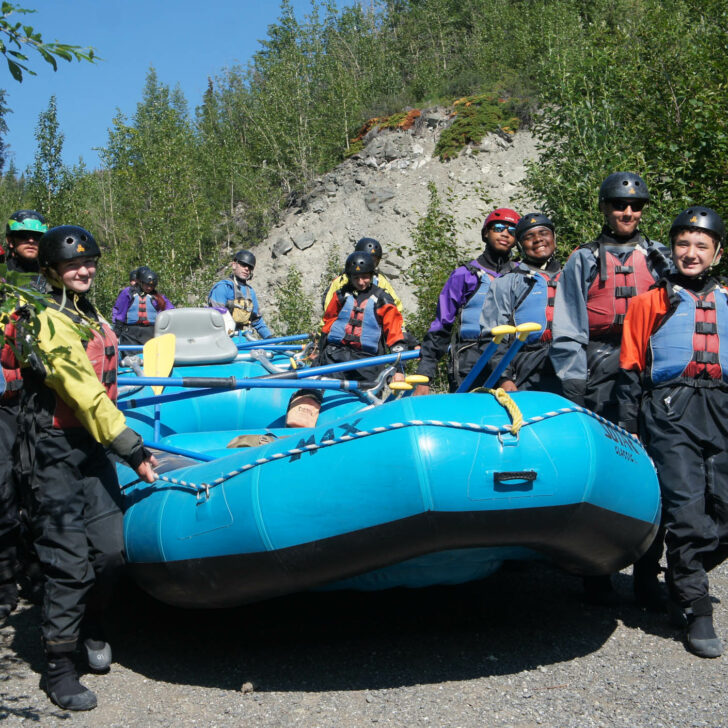 Alaska High Trails whitewater rafting