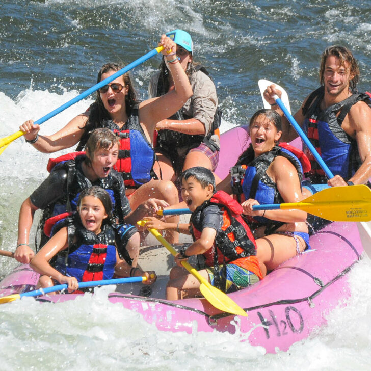 California Discovery whitewater rafting