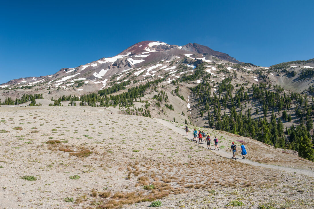 group backpacking in the three sisters wilderness