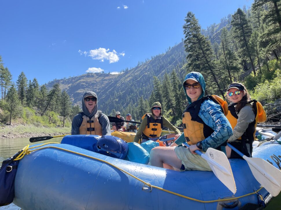 White Water Rafting down the Main Salmon River