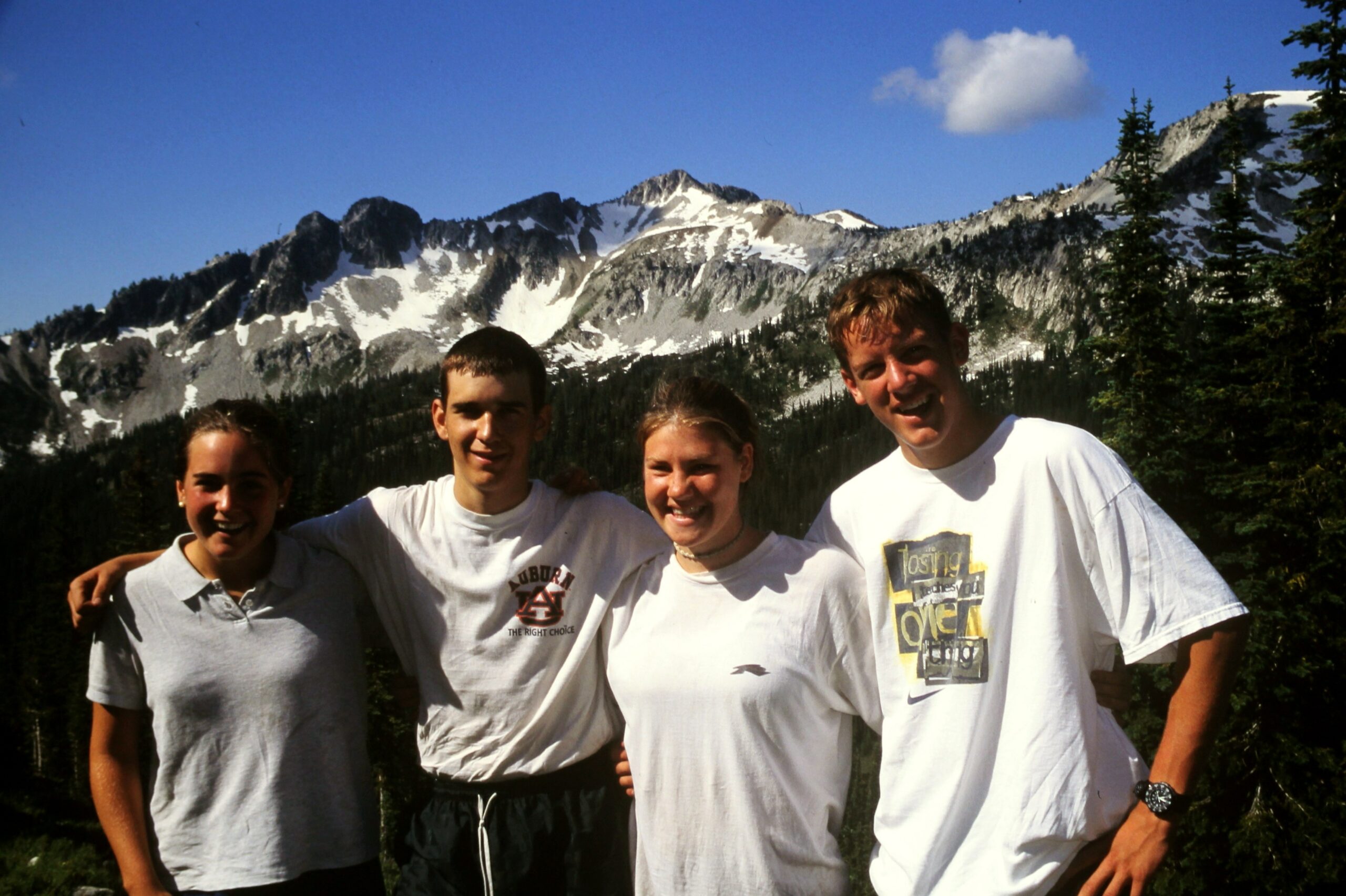 1996 Group in front of the Tetons