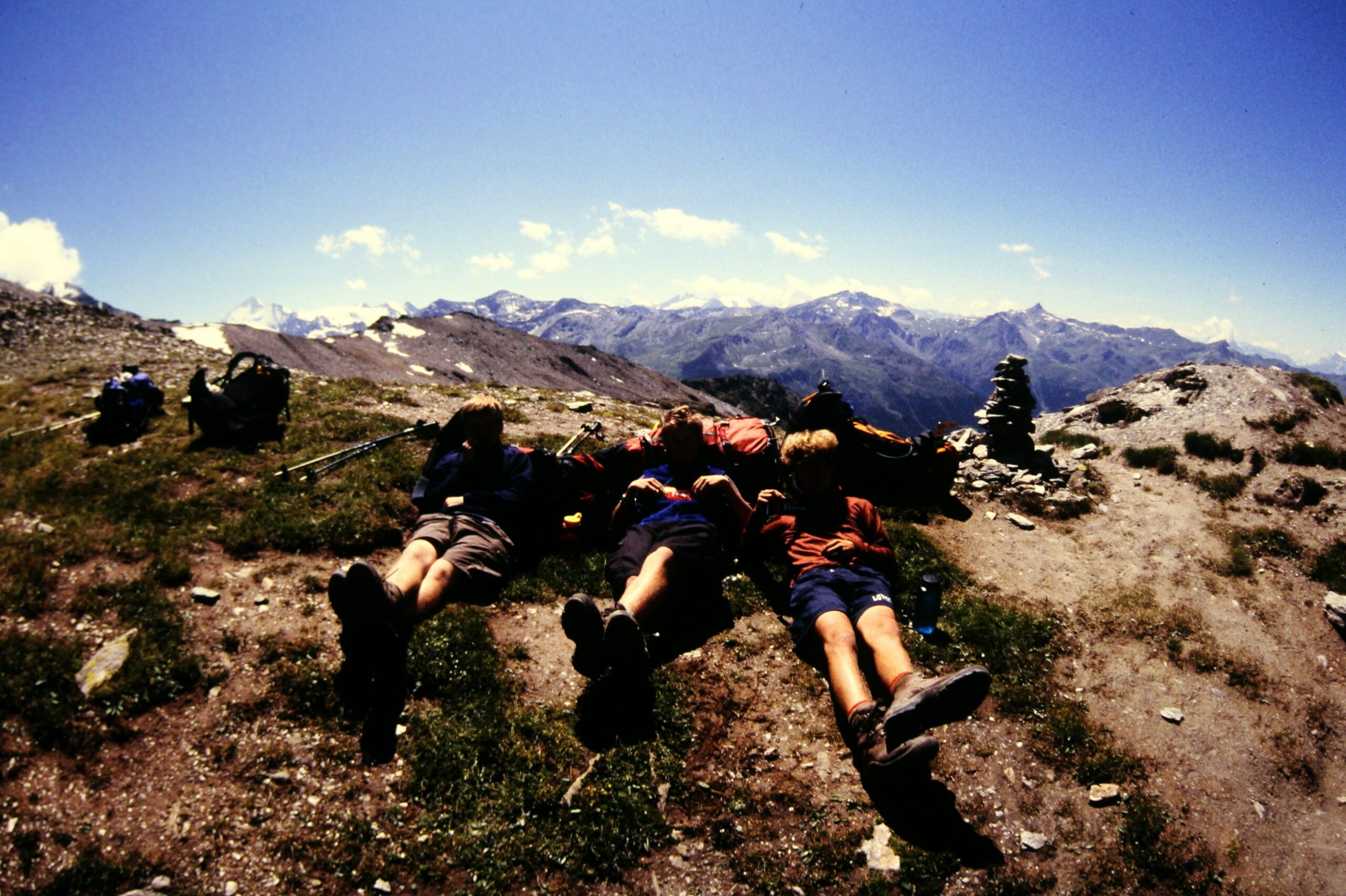 2002 Resting on a hike