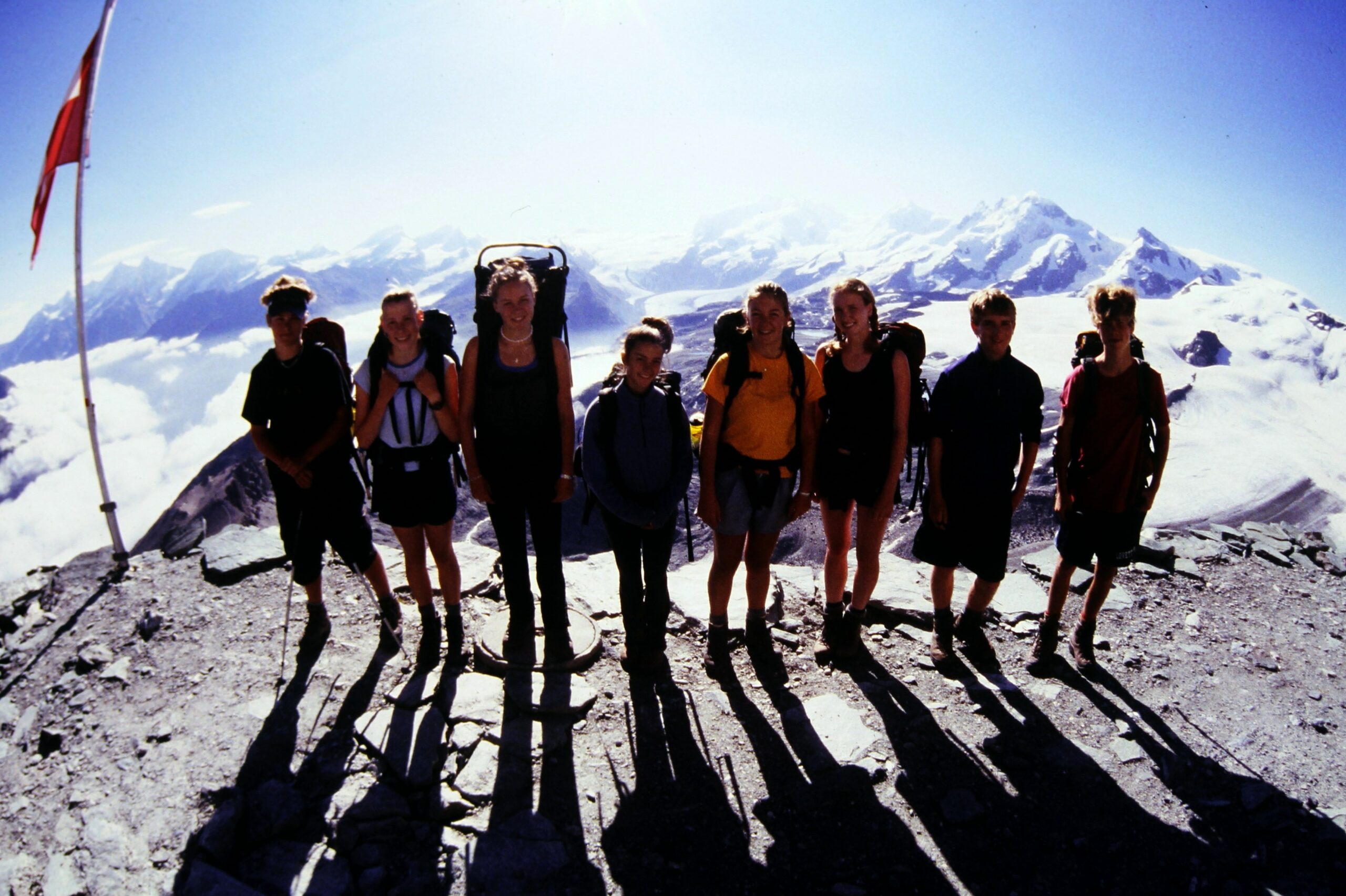 2002 group backpacking photo