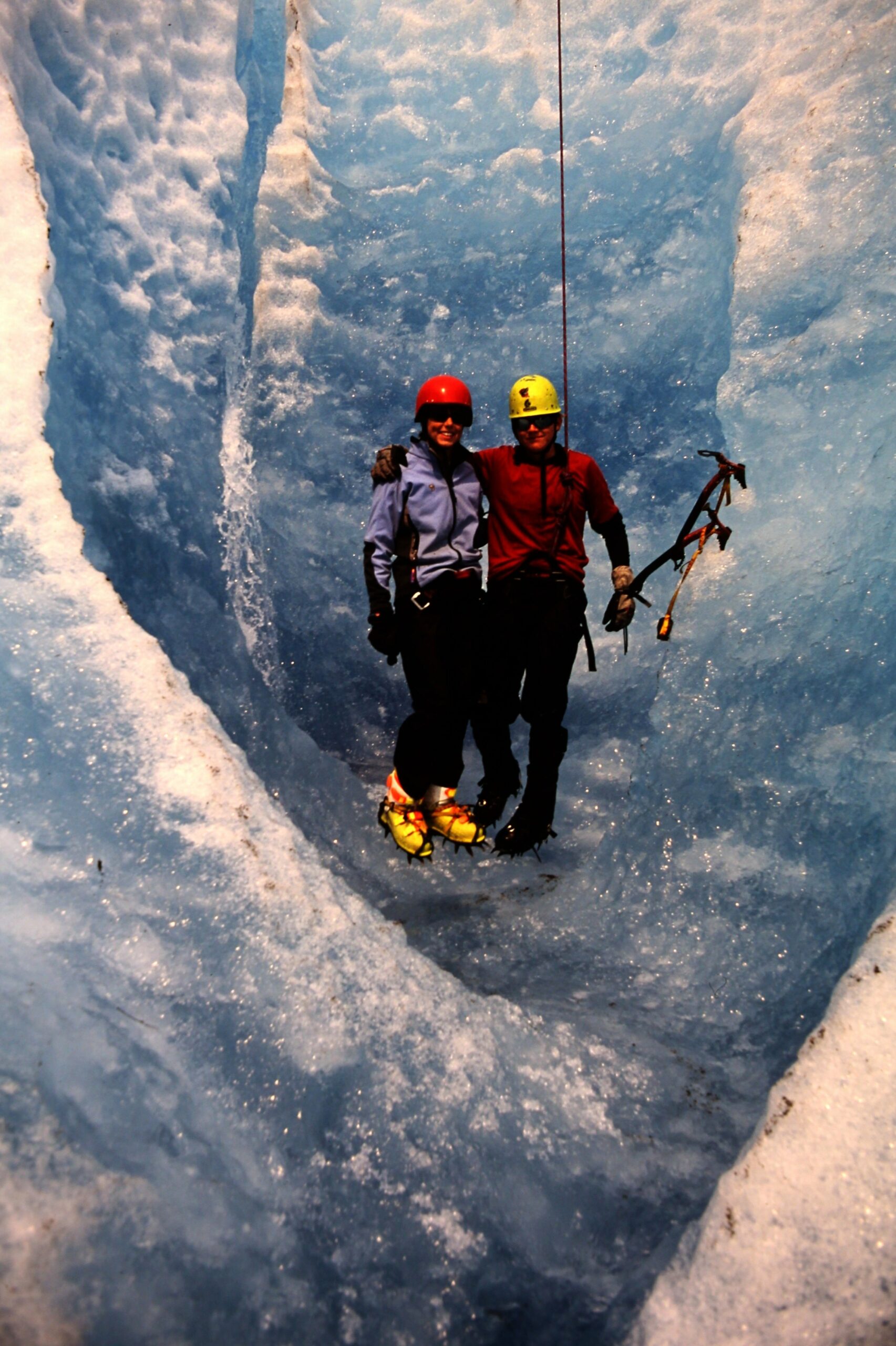 2004 2 people ice climbing