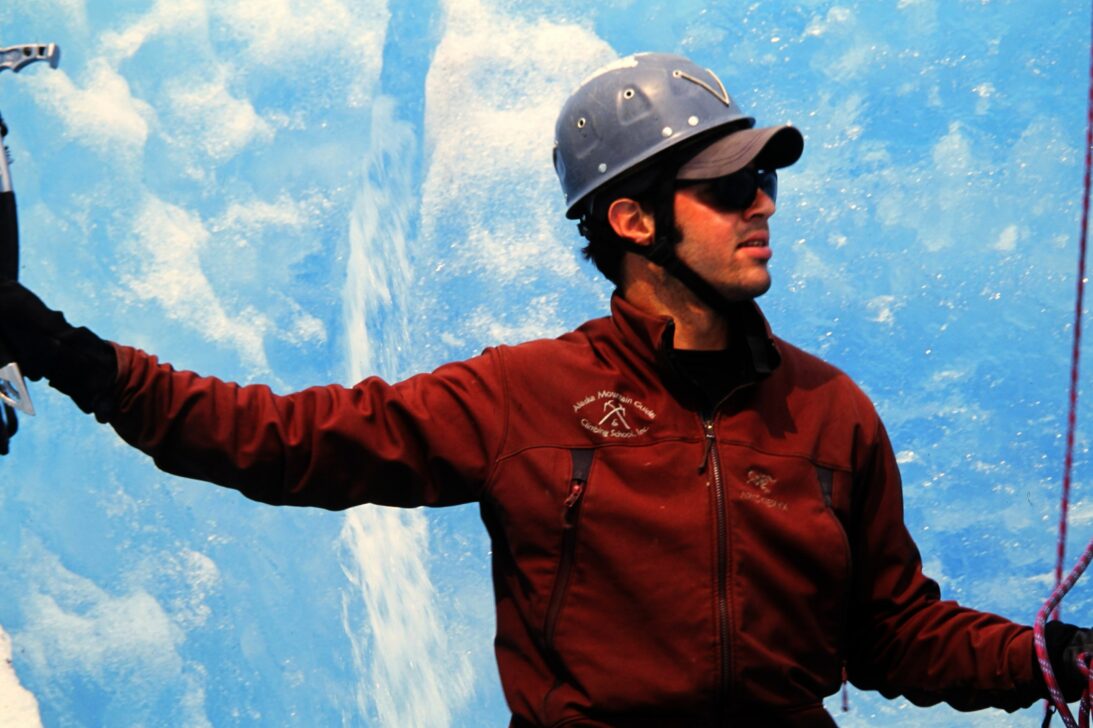 2004 Man Ice Climbing