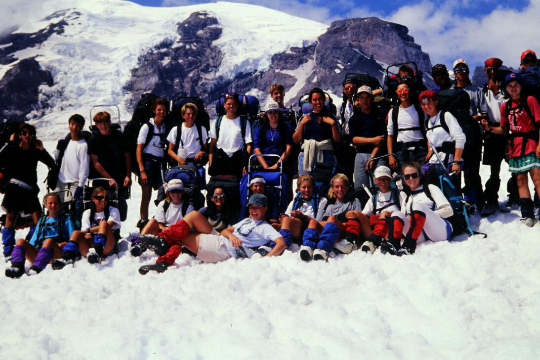1993 Group photo on the Glacier