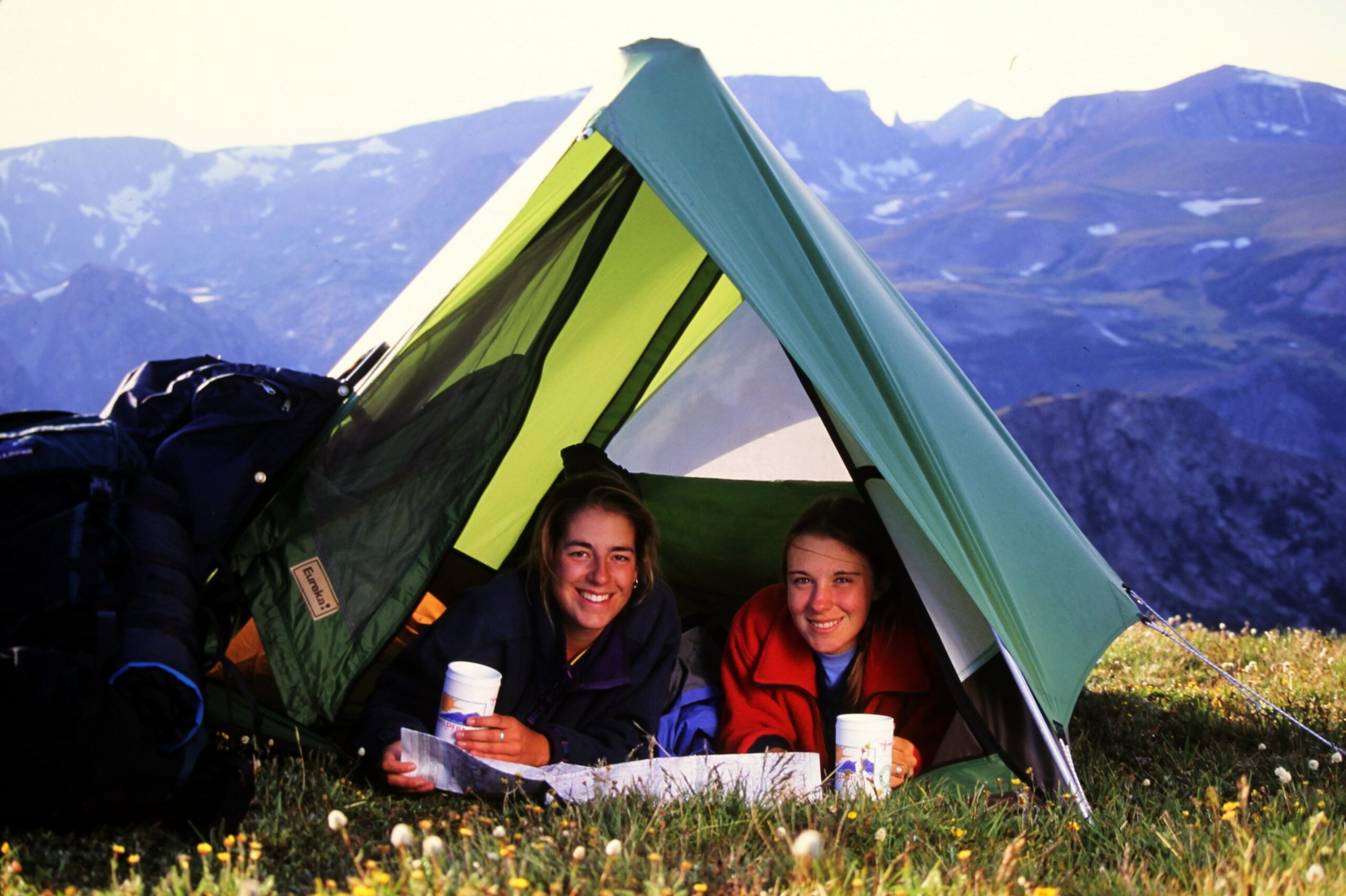 1995 Two Girls in a Tent