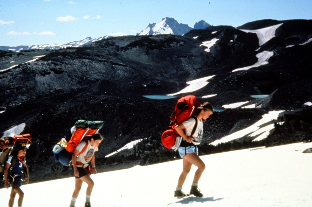 1977 Backpacking on the snow
