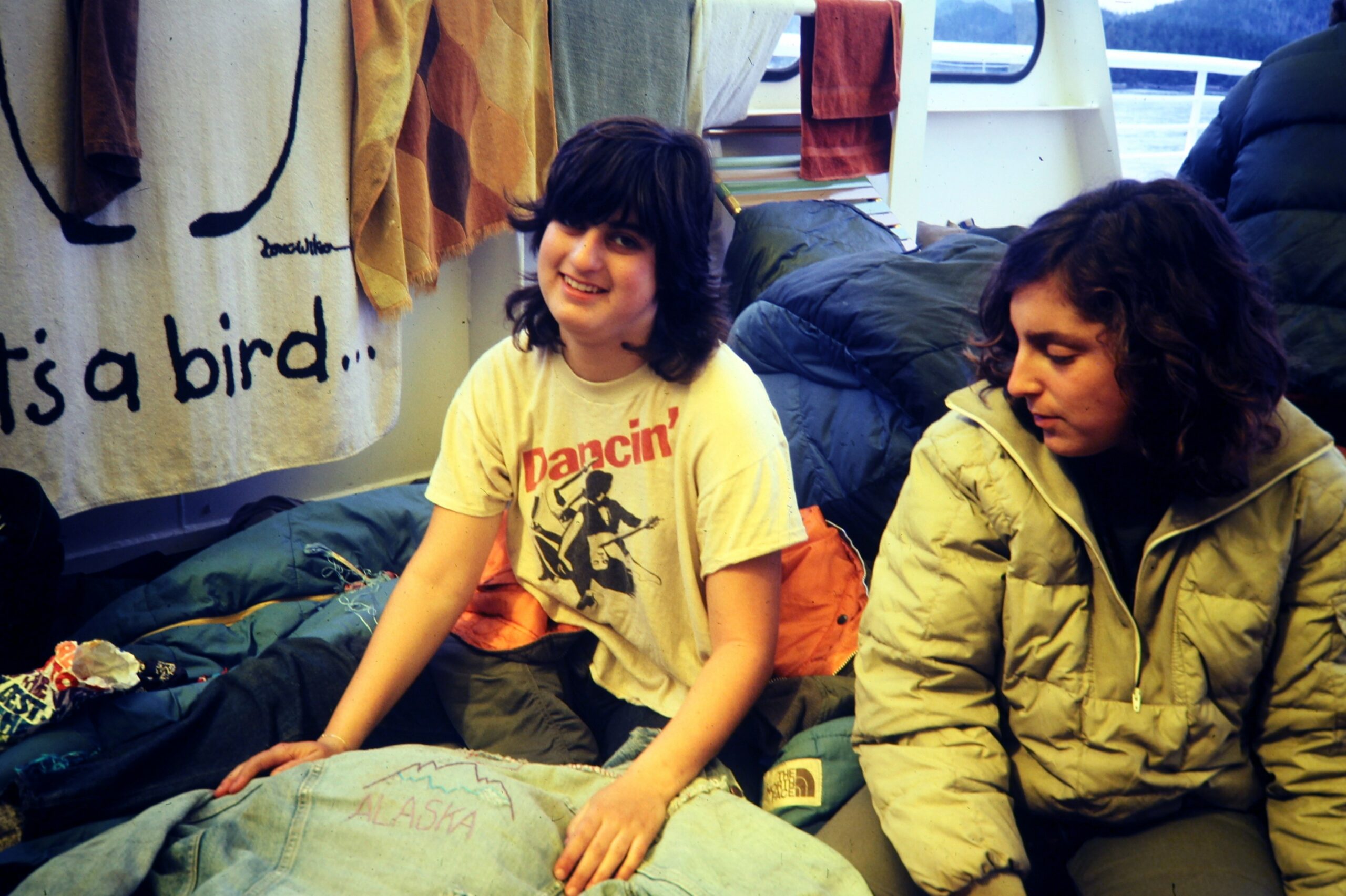 1981 Sleeping Bags on a Boat