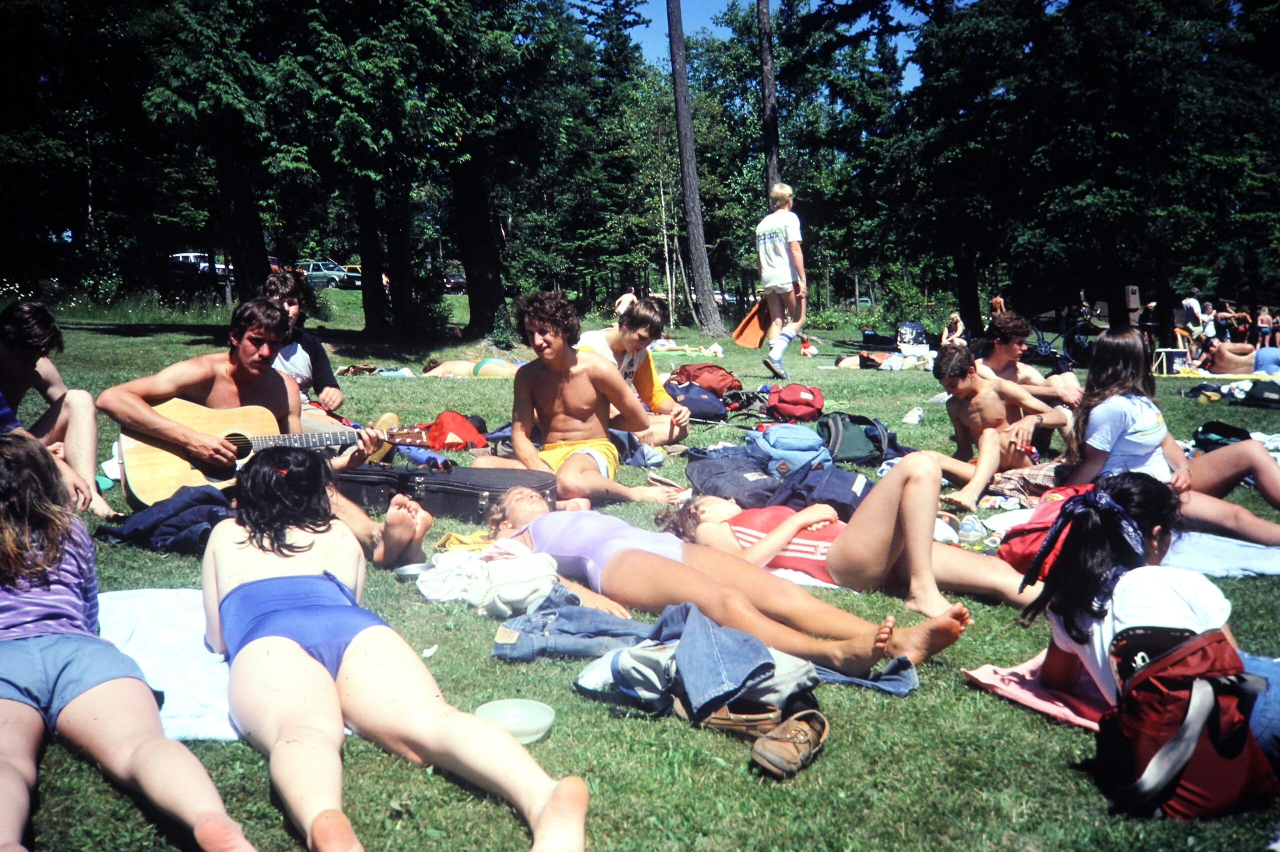 1981 Laying in the sun
